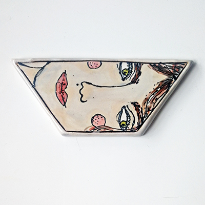 Trapezoid Pendant, Face Design 