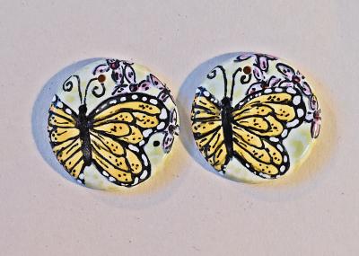 Monarch Butterfly, Small Pendants 